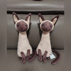 Jellycat Iris Siamese Cat Brand New with Tags (BNWT)